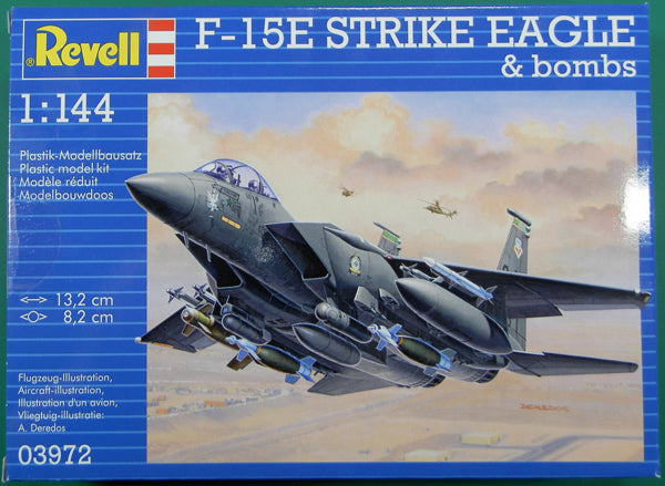 Revell - 1/144 F-15E Strike Eagle & Bombs  Model Set