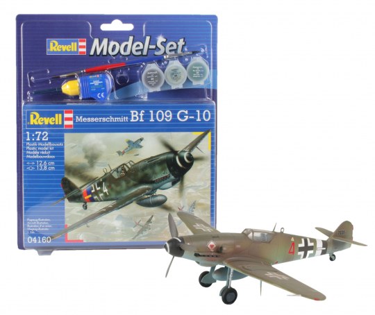 1/72 Messerschmitt Bf109G10 Model Set
