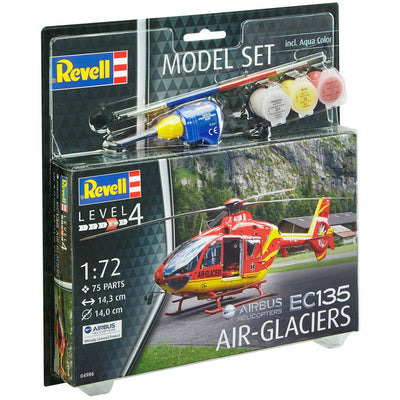 Revell - 1/72 Airbus Helicopters EC135 AirGlaciers Model Set