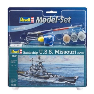 1/1200 Battleship USS Missouri (WWII) Model Set