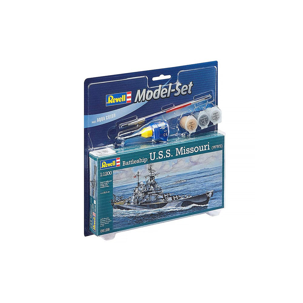 1/1200 Battleship USS Missouri (WWII) Model Set