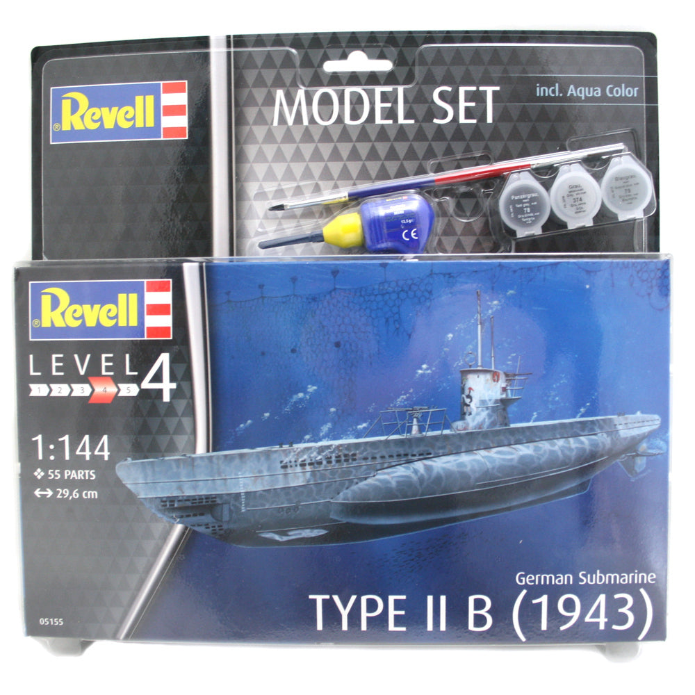 1/144 German Submarine Type II  B  Model Set