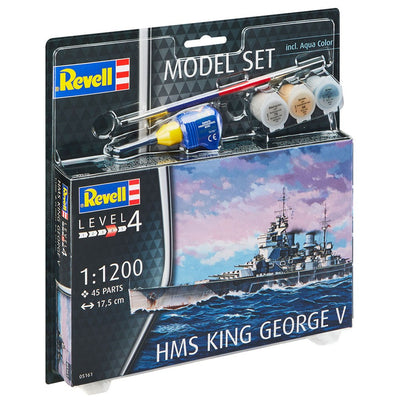 1/1200 HMS King George V Model  Set