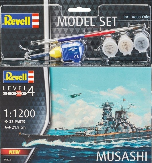 1/1200 Musashi Model Set