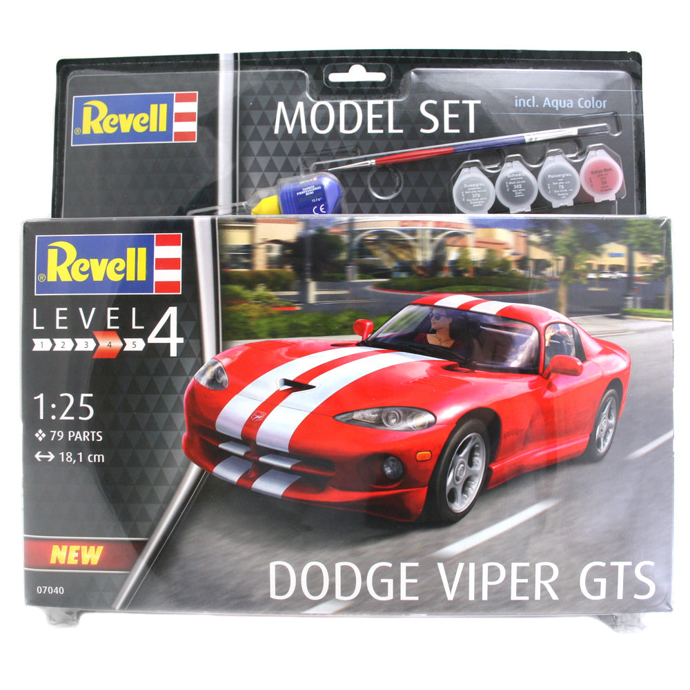1/25 Dodge Viper GTS Model Set