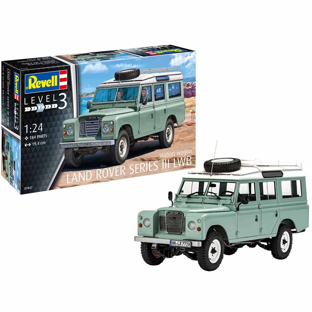 1/24 Land Rover Series III LWB  Station Wagon Model Set