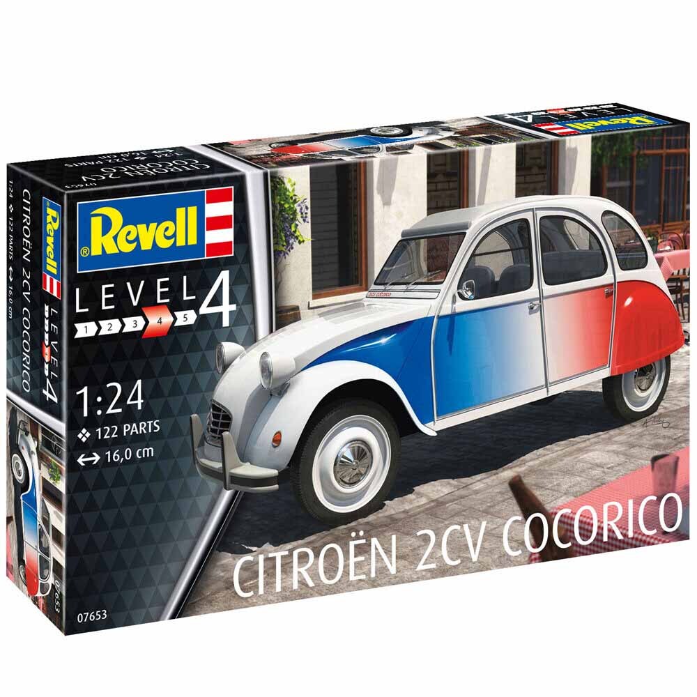 1/24 Citroen 2CV Cocorico Model Set