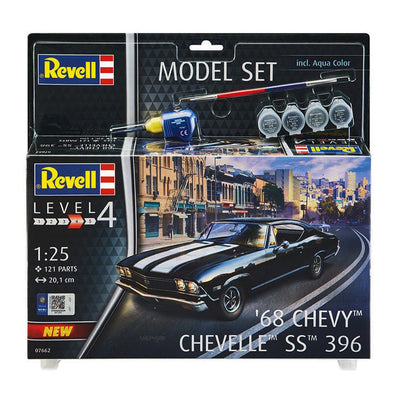 1/25 1968 Chevy Chevelle SS 396  Model Set