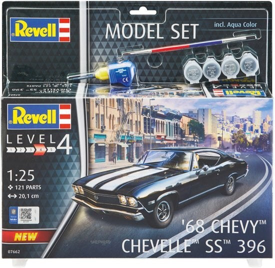 1/25 1968 Chevy Chevelle SS 396  Model Set