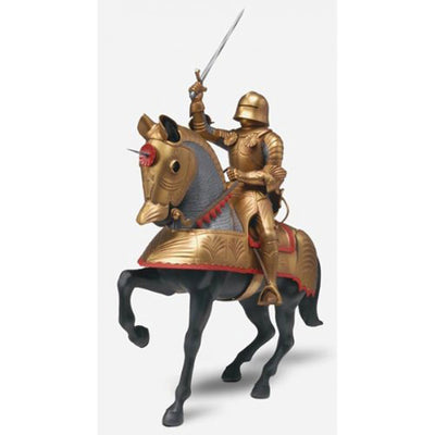 Revell - 1/8 Gold Knight of Nice With Horse