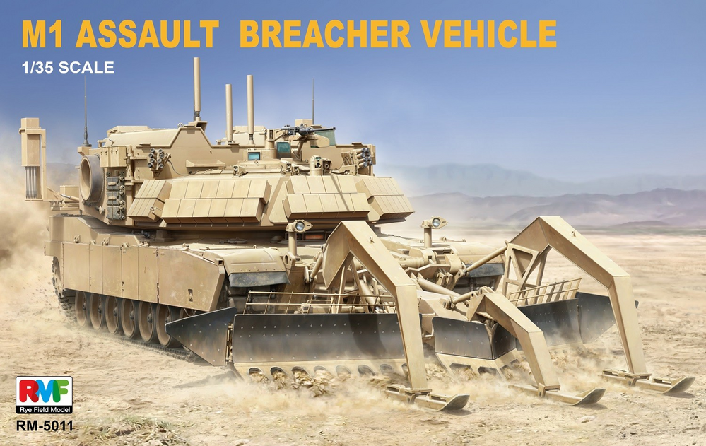 5011 1/35 M1 Assault Breacher Vehicle Plastic Model Kit