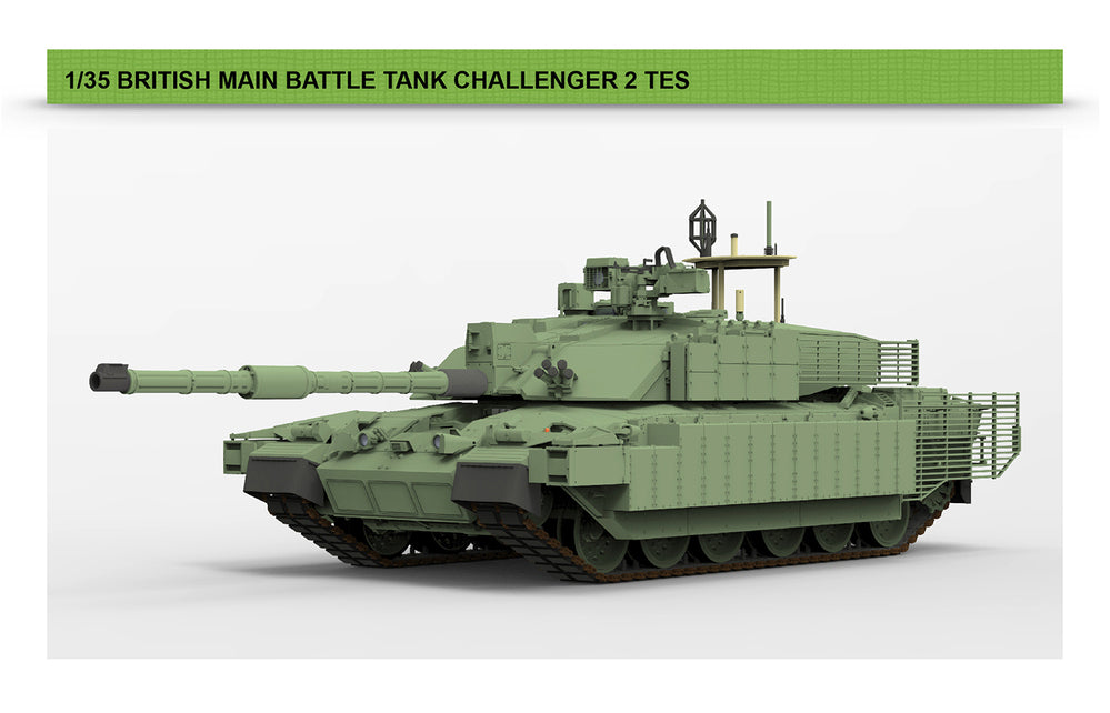 5039 1/35 British main battle tank Challenger 2 TES w/workable track links