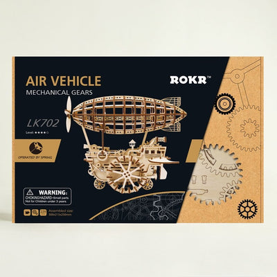 Mechanical Gears Air Vehicle