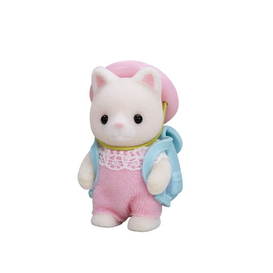 Silk Cat Baby with Bag and Hat
