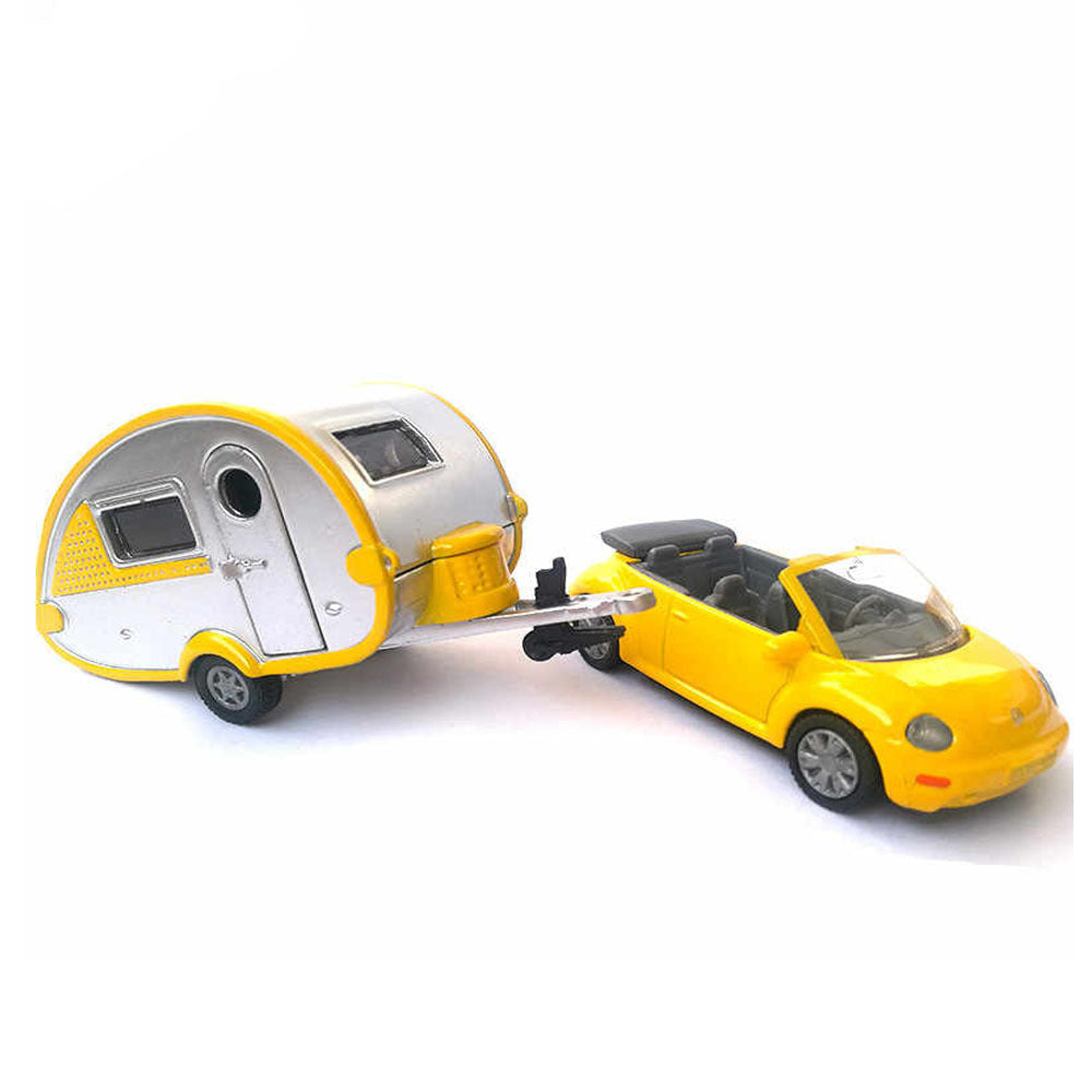 Car with Caravan