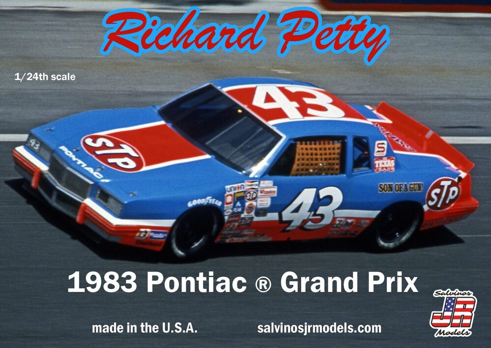 RPGP1983T 1/25 Richard Petty 1983 Pontiac Grand Prix Winner Plastic Model Kit