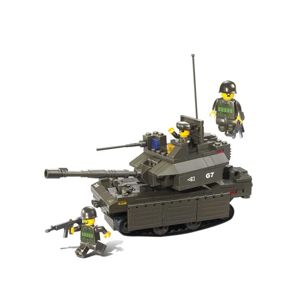 Model Bricks 219pc AC M1A2 Abrams Tank