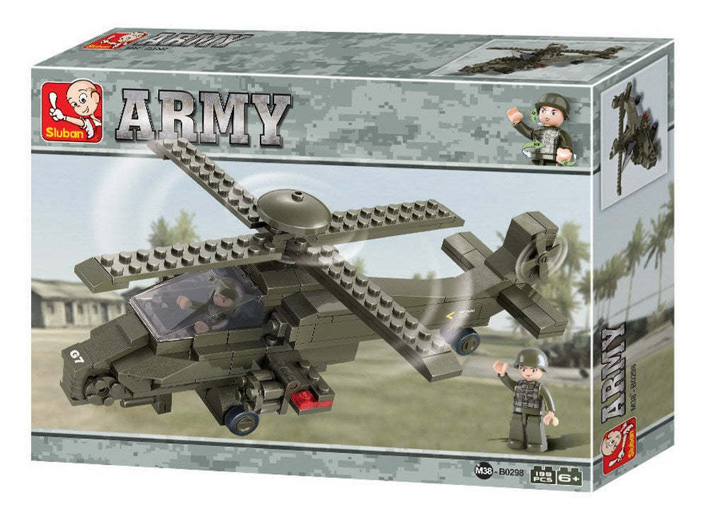 Model Bricks 119pc LF Hind Helicopter
