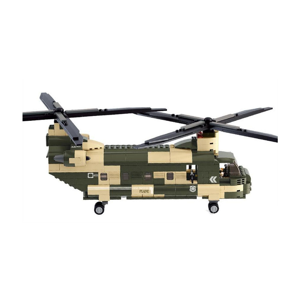 Model Bricks 513pc Transport Helicopter