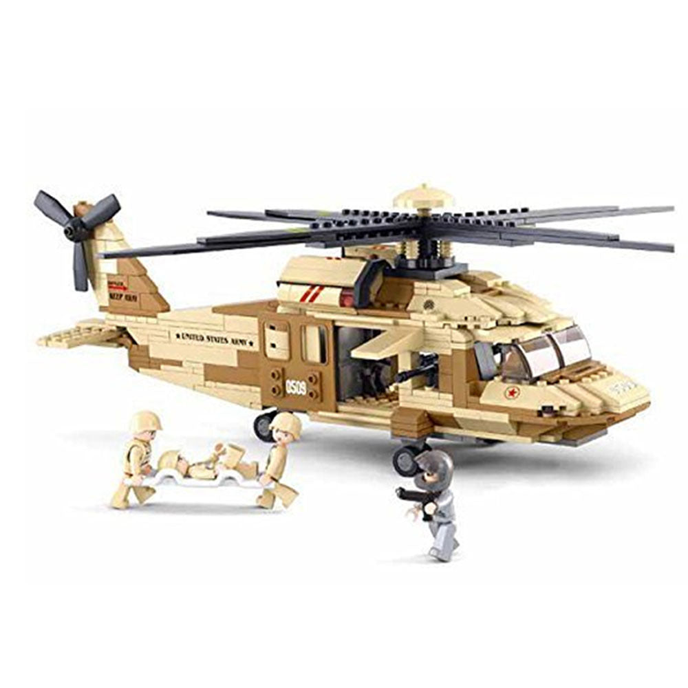 Model Bricks 439pc UH60L Black Hawk Helicopter