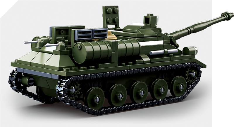 WW2 SU85 Tank Destroyer 338pcs C32