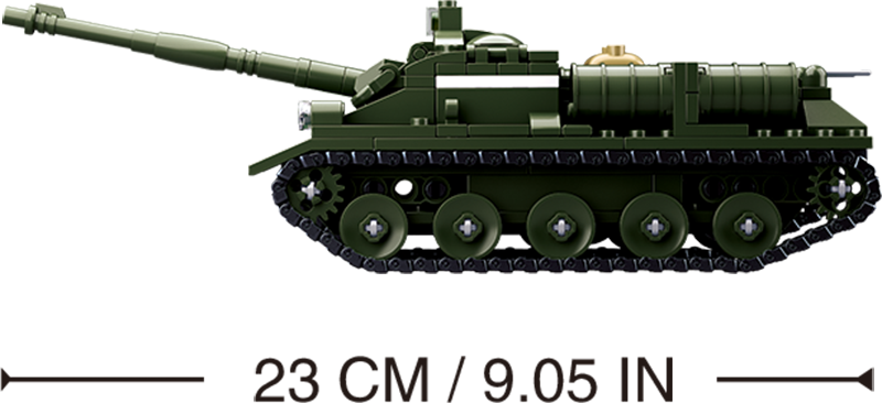 WW2 SU85 Tank Destroyer 338pcs C32