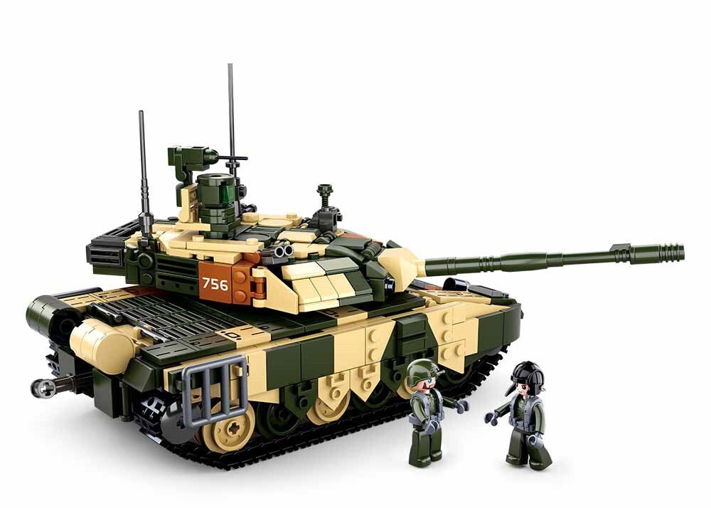 Model Bricks 758pc T90MS Battle Tank