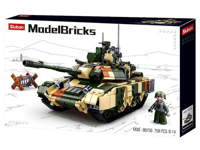 Model Bricks 758pc T90MS Battle Tank