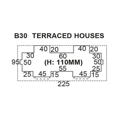 Superquick Models - OO Terrace Houses