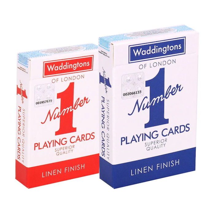 Playing Cards Red and Blue