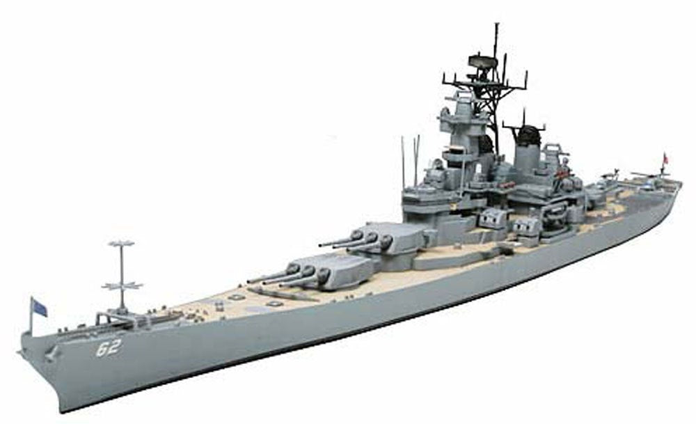 Tamiya - 1/700 Waterline Series US Navy Battleship BB-62 New Jersey