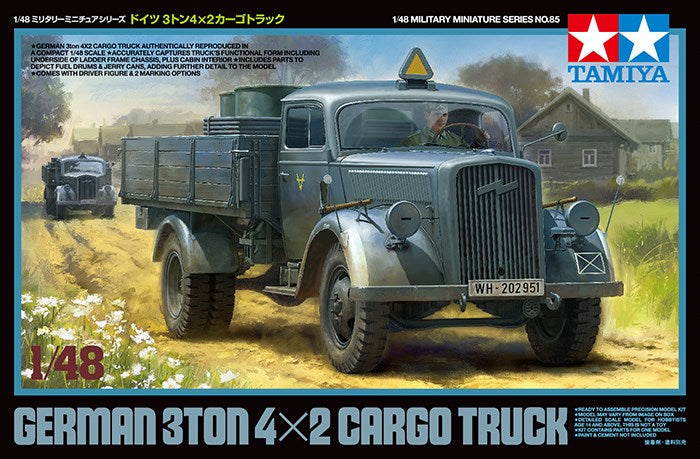 148 German 3T 4x2 Cargo Truck