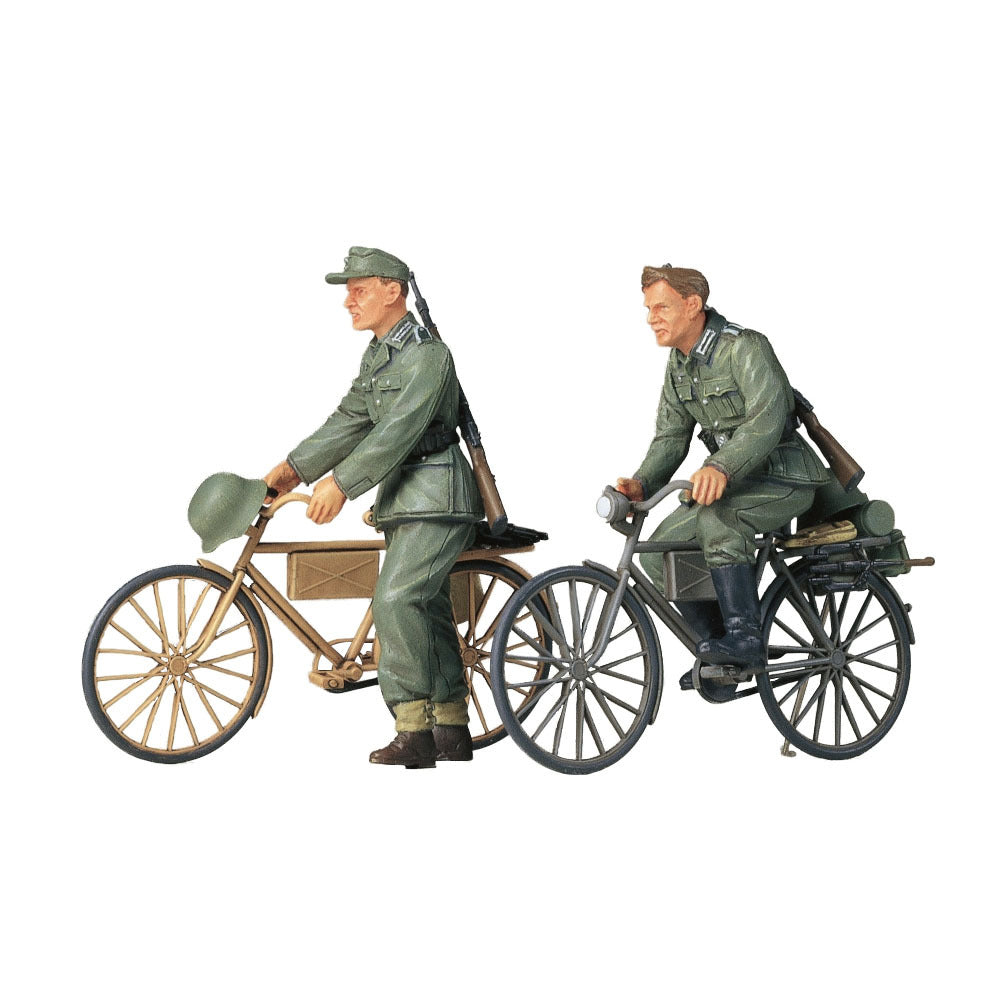Tamiya - 1/35 German Soldiers w/ Bicycles