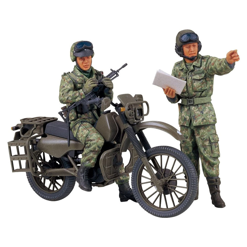1/35 Japan Ground Self Defense Force Motorcycle Reconnaissance Set