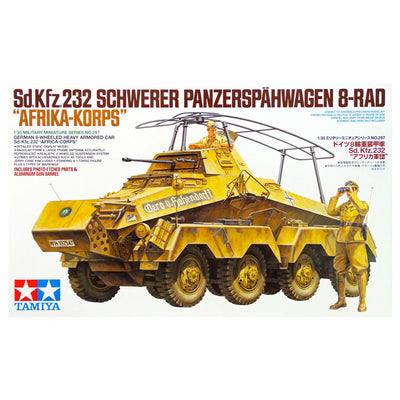 1/35 German 8Wheeled Heavy Armored Car Sd.Kfz.232   AfricaCorps