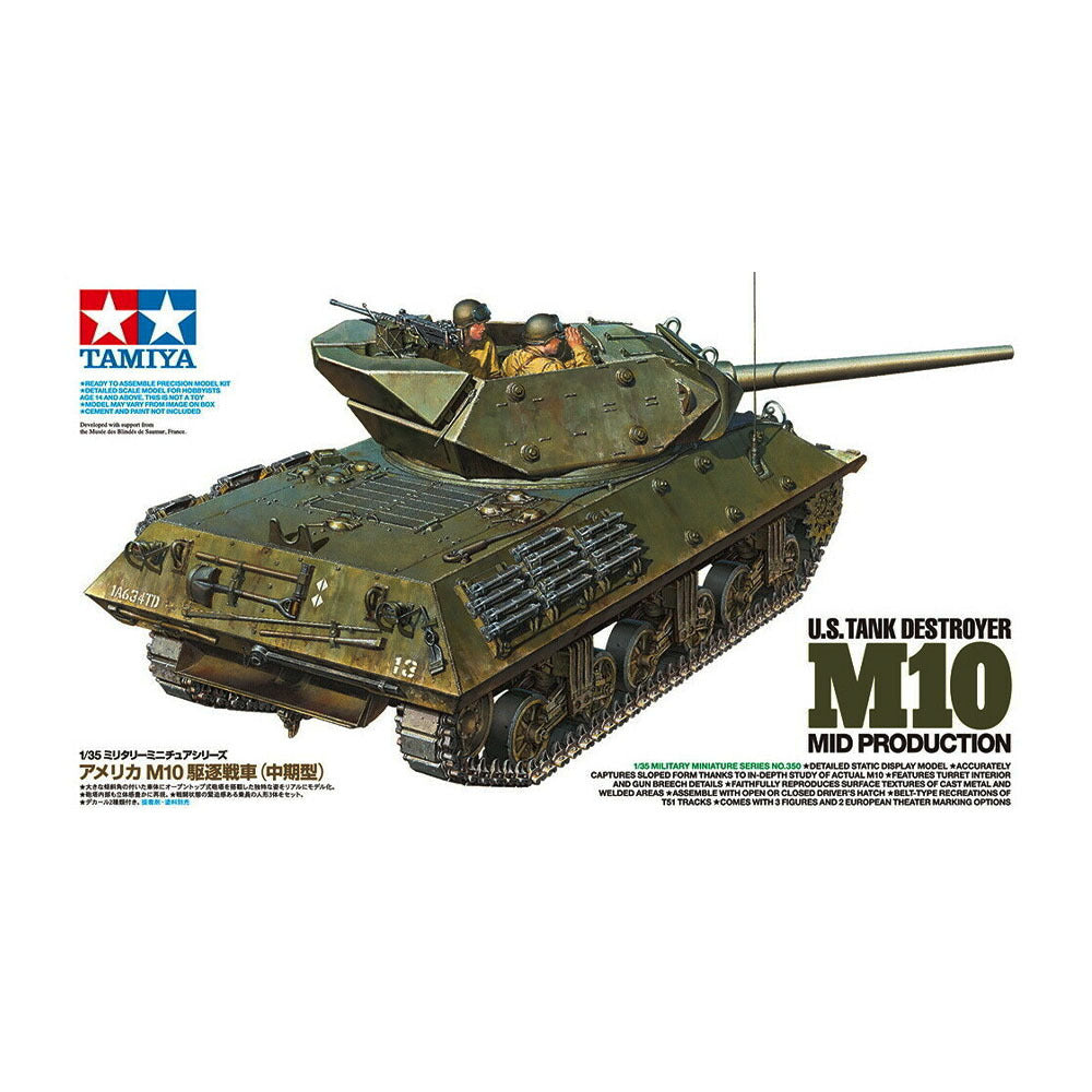1/35 US Tank Destroyer M10 (Mid Production)