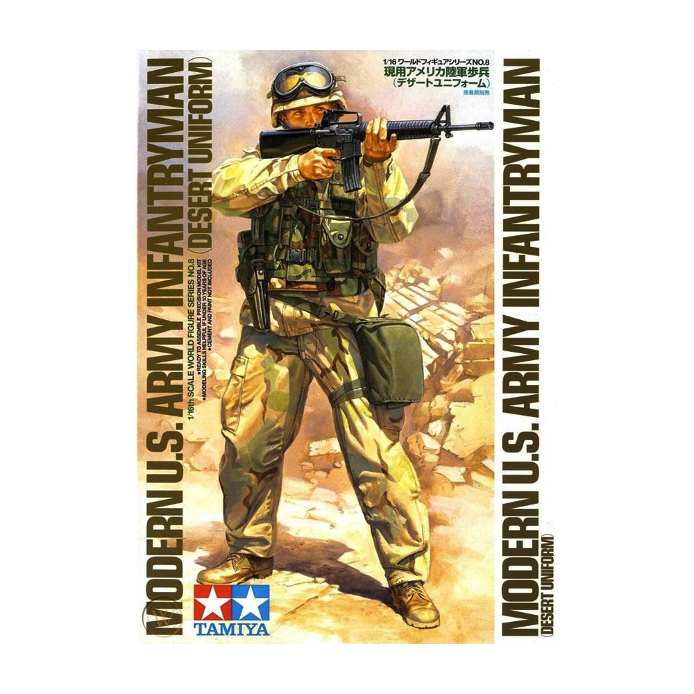 116 Modern US Army Infantryman  Desert Uniform