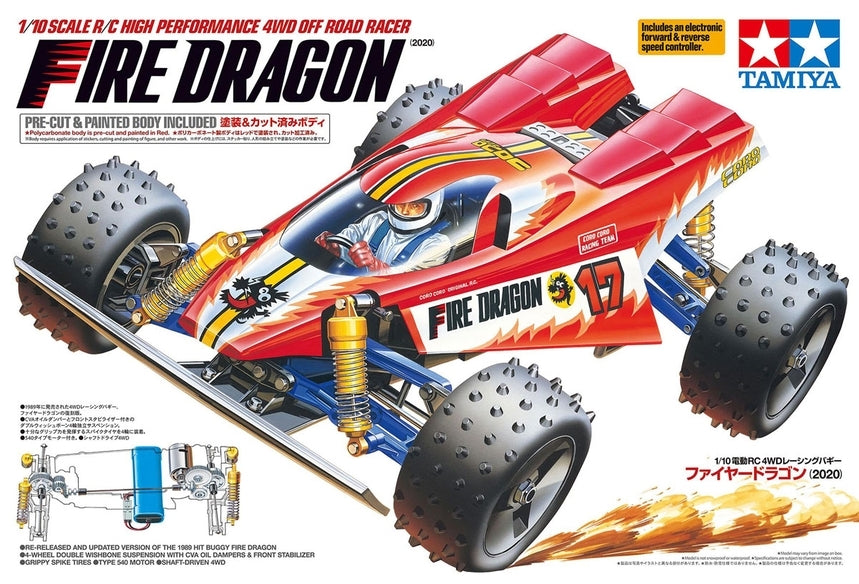 1/10 Fire Dragon 2020 4WD High Performance RC OffRoad Racer