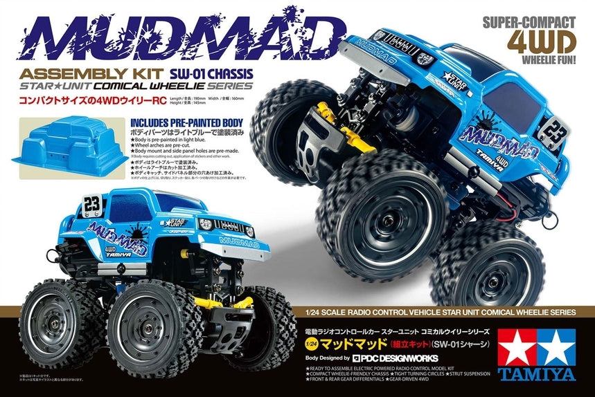 124 Mudmad 4WD Assembly Kit SW01 Chassis