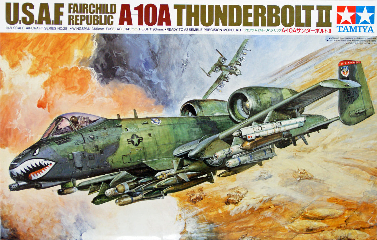 Tamiya - 1/48 USAF Fairchild Republic A-10A  Thunderbolt II