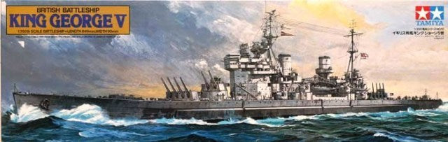 Tamiya - 1/350 British Battleship King George V