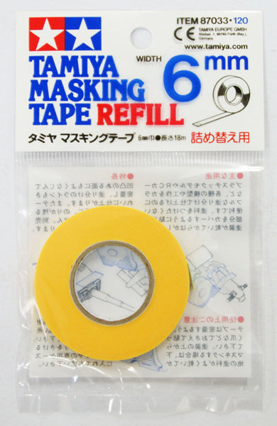 Masking Tape 6mm Refill