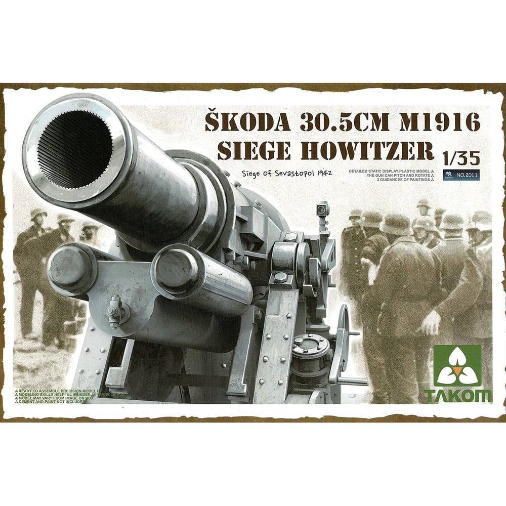 Takom - 1/35 M1916 Skoda 30.5cm Siege Howitzer