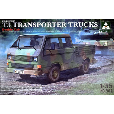 Takom - 1/35 T3 Bundeswehr Transporter Trucks/ Double Cab