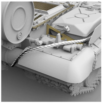 2042 1/35 Russian Medium Tank T55 AMV Plastic Model Kit