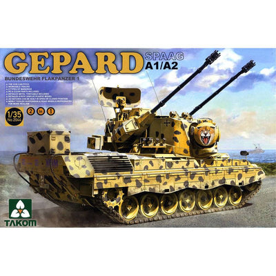 Takom - 1/35 Flakpanzer 1 Gepard Spaag A1/A2