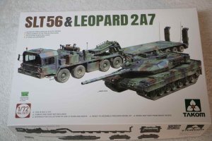 5011 1/72 SLT56 and LEOPARD 2A7 Plastic Model Kit