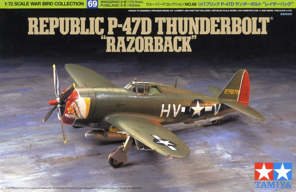 1/72 P47D Thunderbolt Razorback