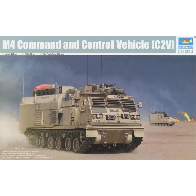 01063 1/35 M4 Command and Control Vehicle C2V Plastic Model Kit