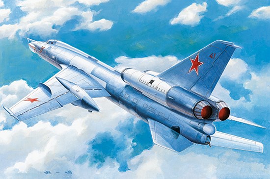 01695 1/72 Soviet Tu22K BlinderB Bomber Plastic Model Kit
